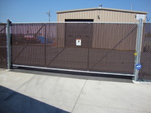 iron fence black commercial chainlink fence
