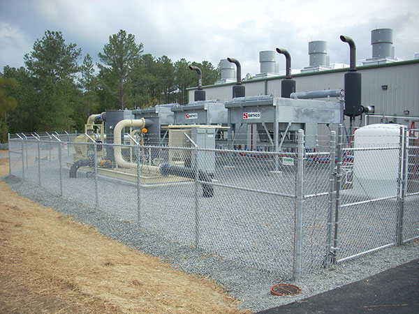 commercial chainlink fence